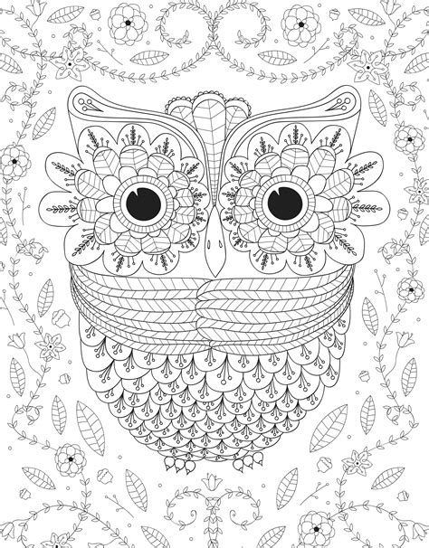 Hard Coloring Pages Printable